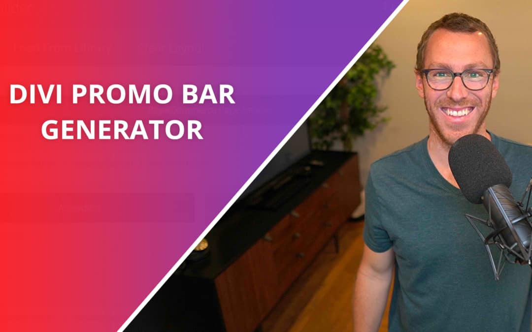 How to Create a Promo/Notification Bar in Divi