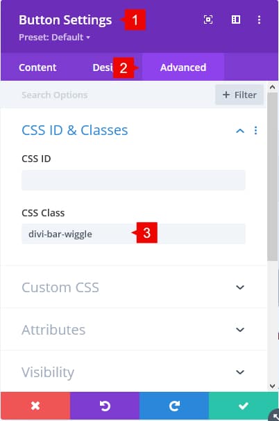 How to animate Divi Bars buttons with the Wiggle effect | Divi Life