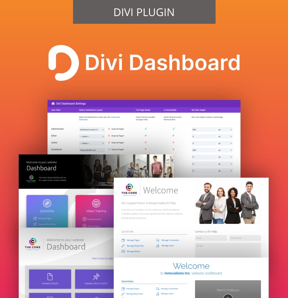Divi Dashboard Welcome | Divi Life