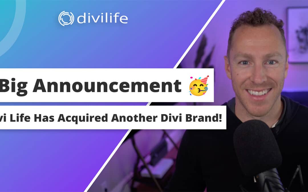 Divi Life Acquires Divimode Including the Free Popups For Divi Plugin & Divi Areas Pro